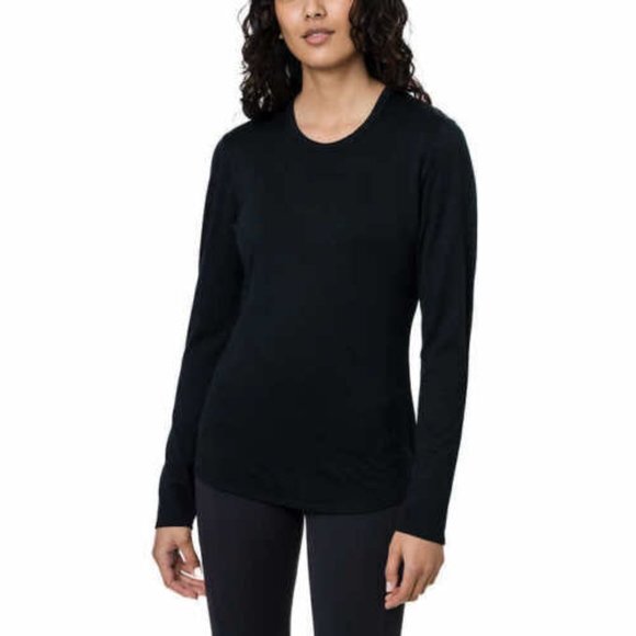 Seg'ments Washable Merino Wool Top Womens XXL Long Sleeve Stretch Tee Shirt NWT - Picture 3 of 11